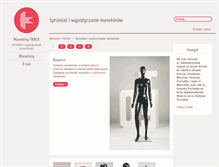 Tablet Screenshot of manekinytrack.pl